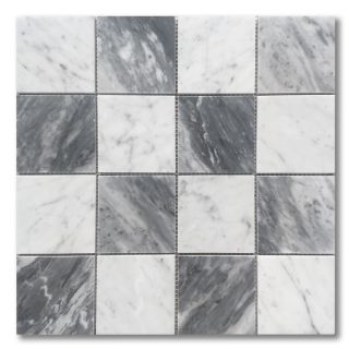 Italian Carrara Marble Mosaics - Stone Center Online