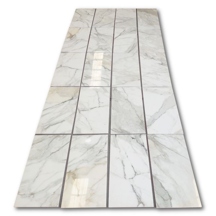 Calacatta Gold Marble 12x24 Tile Polished
