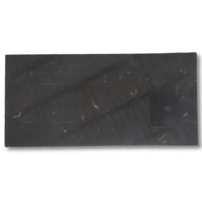 Nero Marquina Black Marble 4x8 Tile Polished