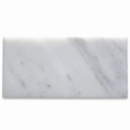 Carrara White Marble 3x6 Subway Tile Polished