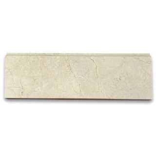 Crema Marfil 4x12 Baseboard Trim Molding Polished