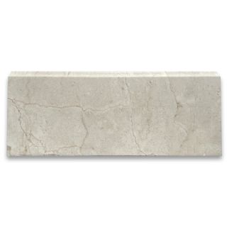 Crema Marfil 5x12 Baseboard Trim Molding Polished