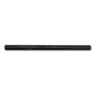 Nero Marquina Black Marble 3/4x12 Pencil Liner Trim Molding Polished