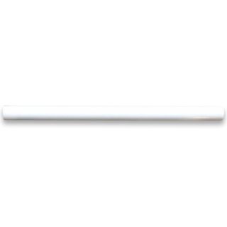 Thassos White 3/4x12 Pencil Liner Trim Molding Polished