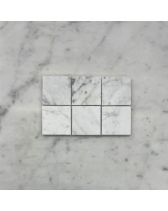 Carrara White 2x2 Square Mosaic Tile Honed