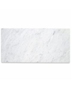 Carrara White Marble 9x18 Subway Tile Honed