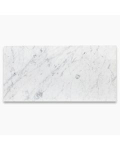 Carrara White Marble 12x24 Tile Polished