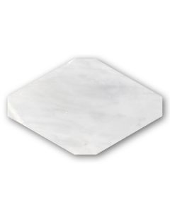 Carrara White 4x8 Rhomboid Long inch Octagon Tile Polished