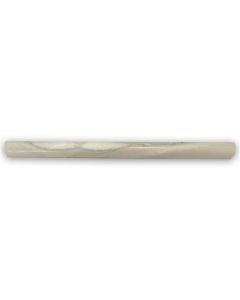 (Sample) Calacatta Gold Marble 3/4x12 Pencil Liner Trim Molding Polished