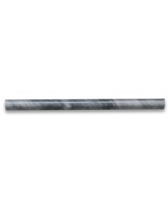 Bardiglio Gray 5/8x12 Pencil Liner Trim Molding Polished