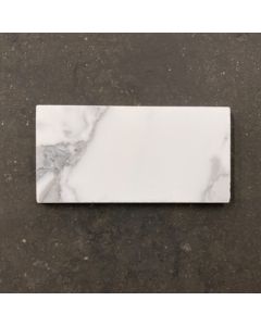 Statuary White Marble 3x6 Subway Tile Polished