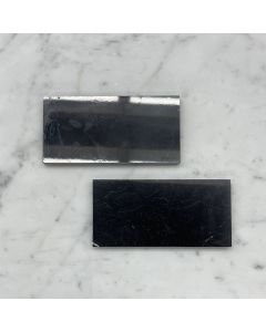 (Sample) Nero Marquina Black Marble 3x6 Subway Tile Polished