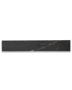 Nero Marquina Black Marble 2x12 Tile Polished
